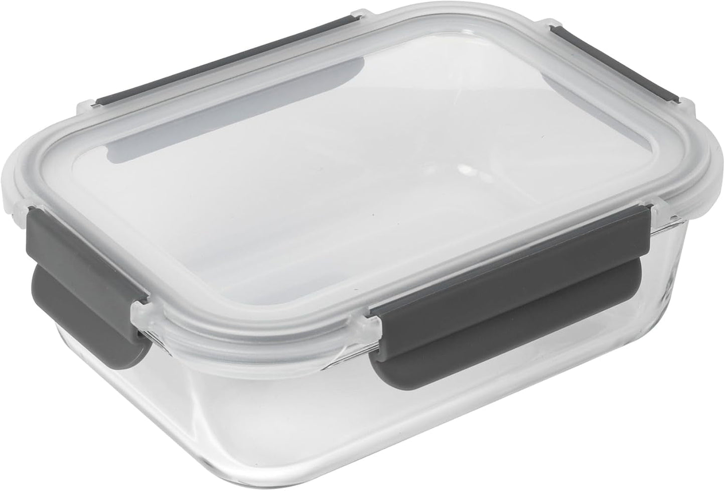KUHN RIKON 24031 Glazen pot, glas, transparant Bewaardozen voor levensmiddelen Naty Shop Enkel 1,05 L