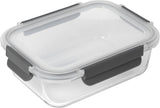 KUHN RIKON 24031 Glazen pot, glas, transparant Bewaardozen voor levensmiddelen Naty Shop Enkel 1,05 L