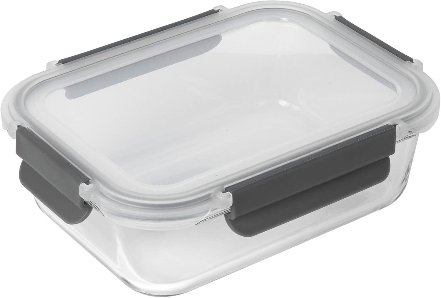KUHN RIKON 24031 Glazen pot, glas, transparant Bewaardozen voor levensmiddelen Naty Shop Enkel 1,05 L