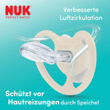 NUK Perfect Match luchtfopspenen voor baby's | 6-18 maanden | Orthodontische fopspenen die de luchtcirculatie bevorderen en huiduitslag door speeksel voorkomen | 95% acceptatie door baby's** | Disney Minnie Mouse | Pak van 2