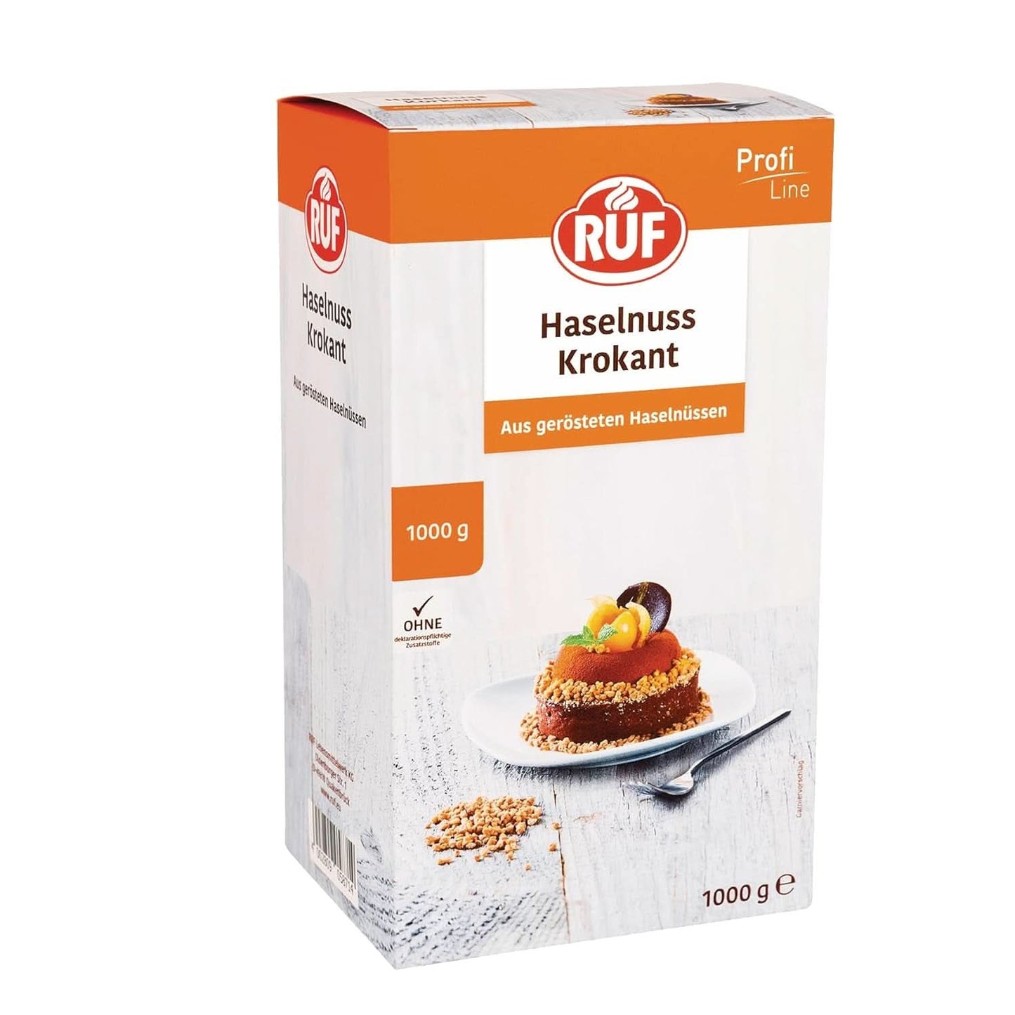 RUF Hagelslag gekleurde suiker in regenboogkleuren, 1 kilo Hagelslag Naty Shop Crunchy