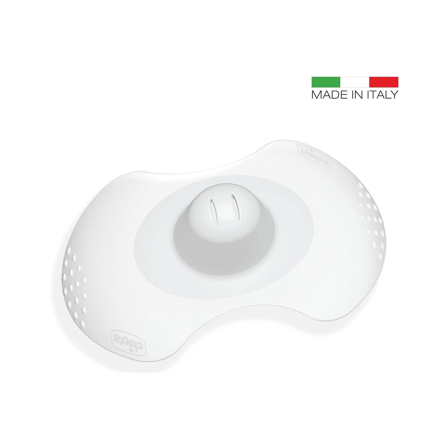 Chicco Skintoskin tepelbeschermer, siliconen, transparant, 6 stuks Voedings- en borstvoedingsaccessoires Bebe Naty Shop