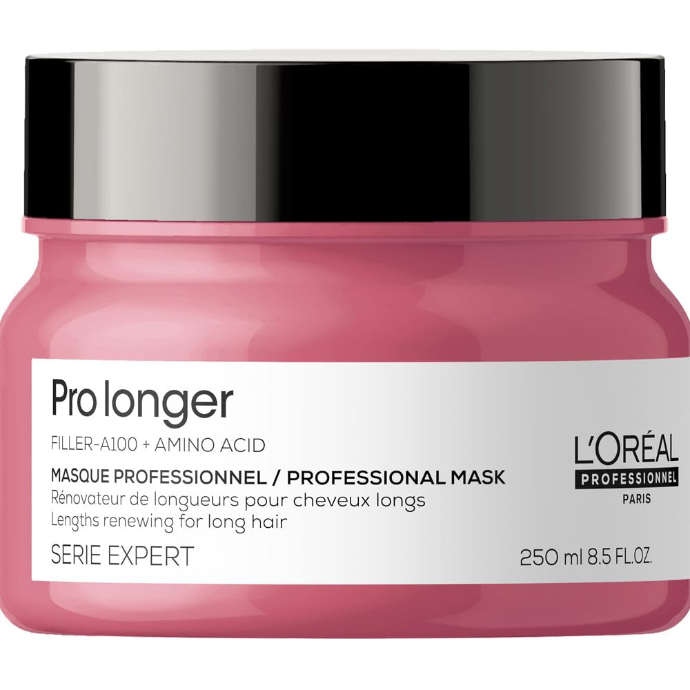 L'Oréal Professionnel Haarversterkend masker voor lang en dun haar met vulmiddel A-100 en aminozuren, Series Expert, Pro Longer Mask Haarmasker Naty Shop