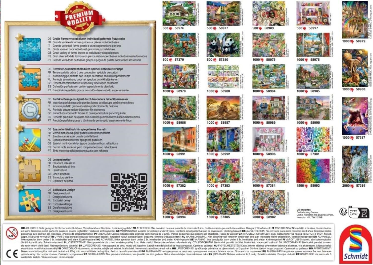 Schmidt Spiele 57392 Dream Big, katten, puzzel 1000 stukjes Puzzel Naty Shop