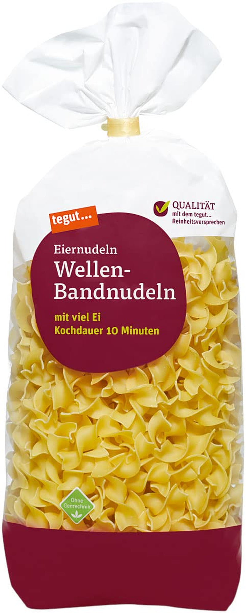 tegut... Eiernoedels Waves - Lintnoedels, 1 x 500 g