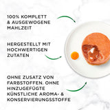 Gourmet Nature's Creations Hartsausmousse Natvoer voor katten, rijk aan kip, 12 stuks (12 x 85 g)