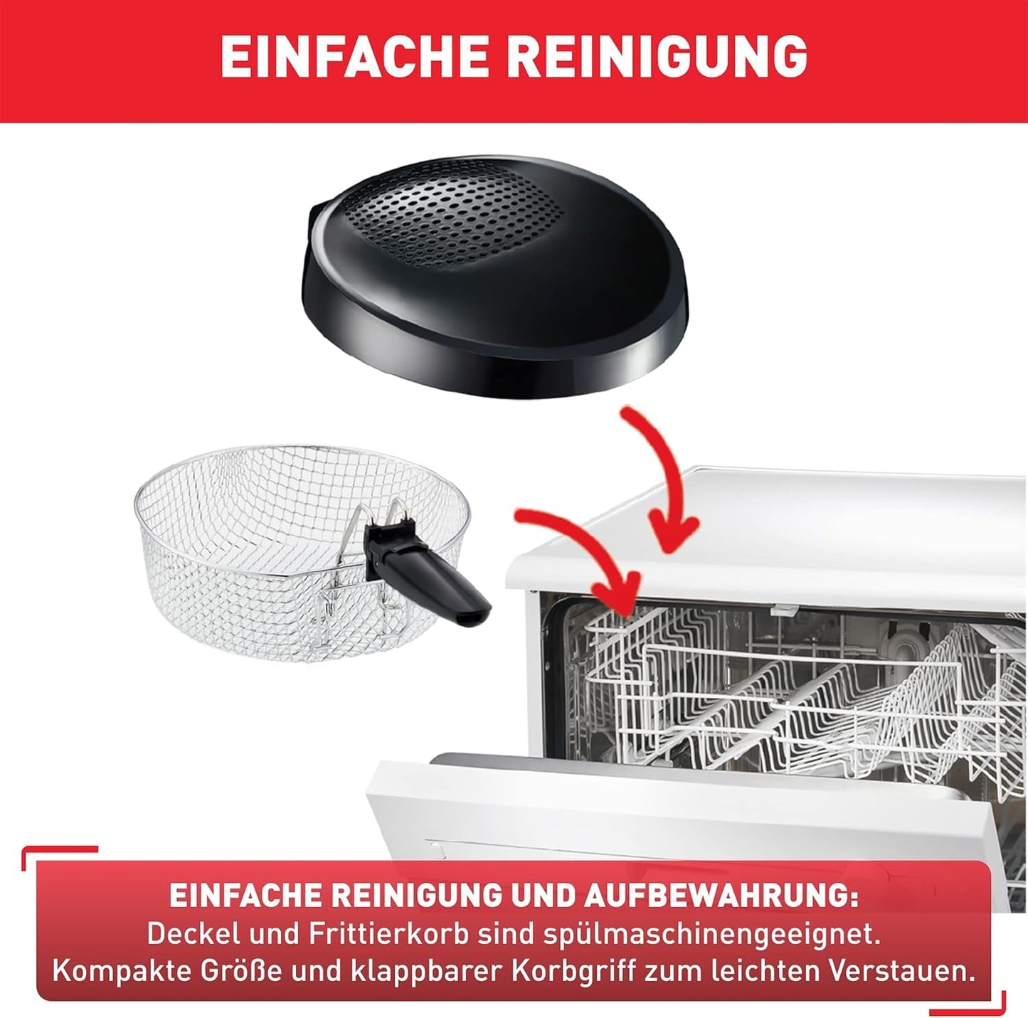 Tefal Maxi Fry Fryer, Cool Wall Technology, 1,2 kg, regelbare thermostaat Apparaten Naty Shop