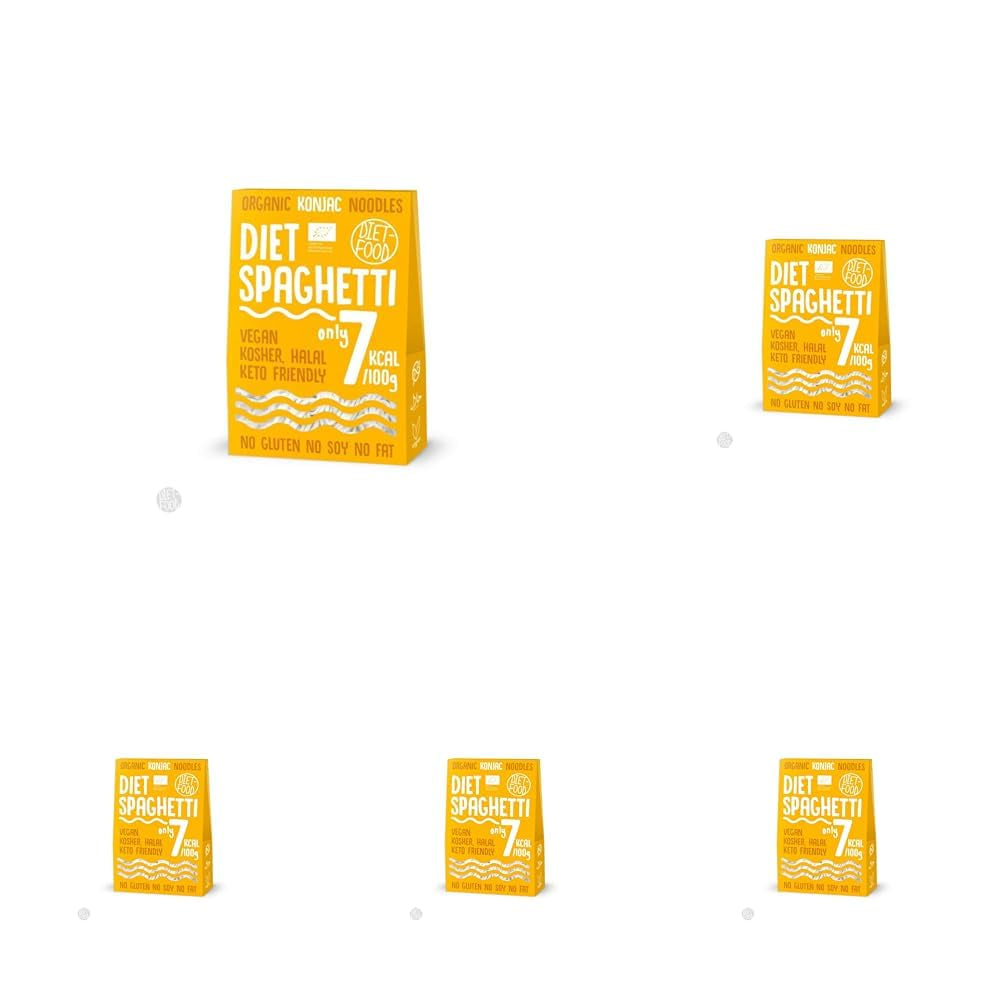 DIET-FOOD Biologische Shirataki Konjac Instant Rijst, Koolhydraatarm, Caloriearm, Veganistisch, Vetvrij, Sojavrij, Glutenvrij, Keto-vriendelijk, Afslankend, 300 Gram