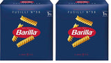 Pasta Barilla Klassiek Fusilli nr. 98, van hoge kwaliteit durumtarwe, altijd beetgaar, 1 kg