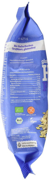 Biologische hofhavervlokken, 475 g