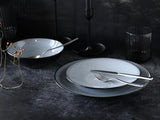 CreaTable, 23964, Serie Malmö, 18-teiliges Geschirrset voor 6 Personen, Teller Set aus Steinzeug, spülmaschinen- en microwellengeeignet, Qualitätsproductie