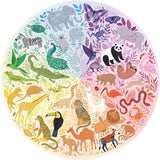 Ravensburger Puzzel 17172 Cirkel van kleuren - Dieren 500 stukjes Puzzel Naty Shop
