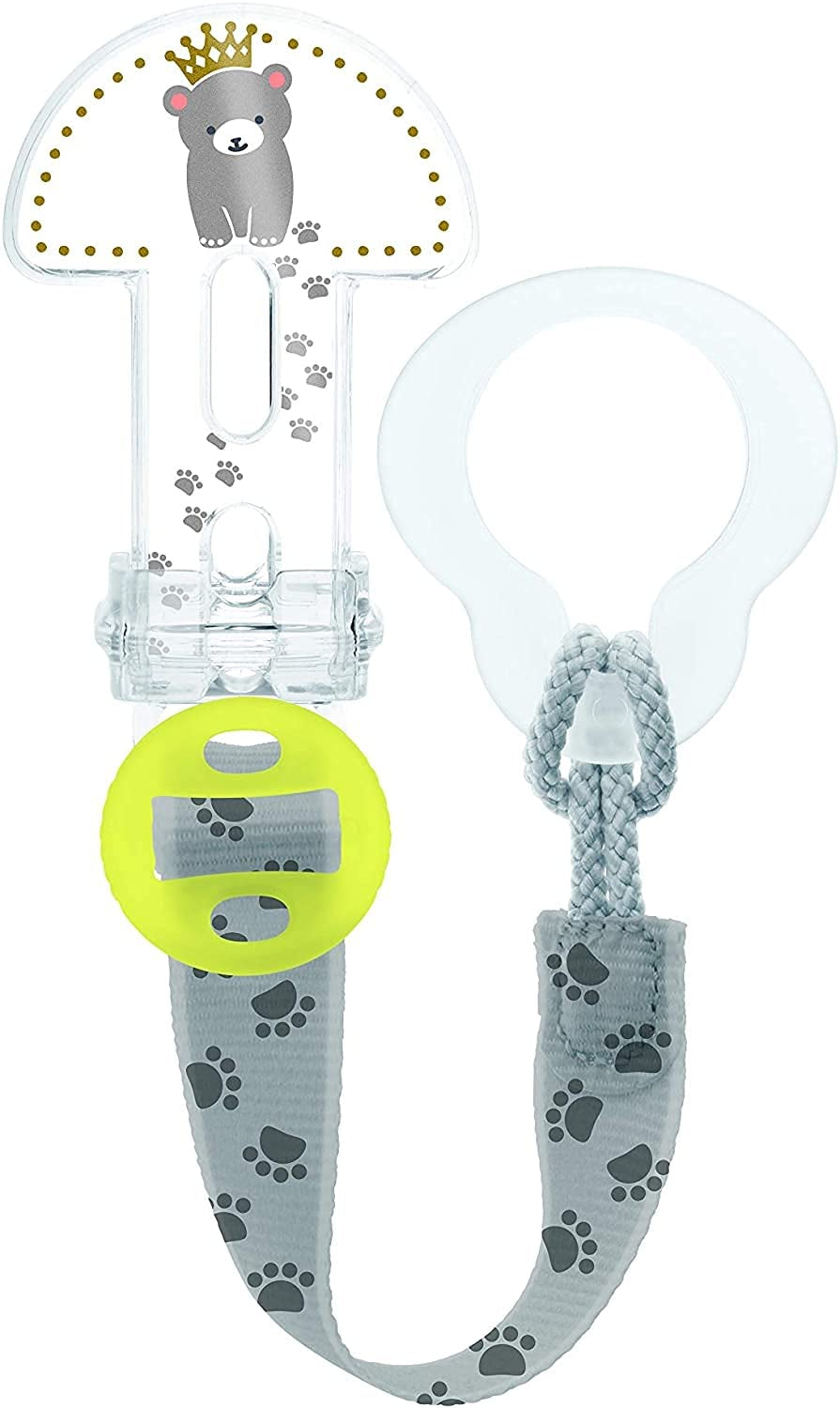 MAMMA Clip het! & Cover, ketting met speenhoesje, neutraal