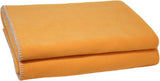 Zoeppritz deken in kleur: Rood, Gemaakt van 65% Polyester, 35% Viscose, Afmeting: 160X200 Cm, 103291-235-160X200 Zoeppritz Bedden en Hoezen Sinds 1828 170 Saffraan 160X200 Cm