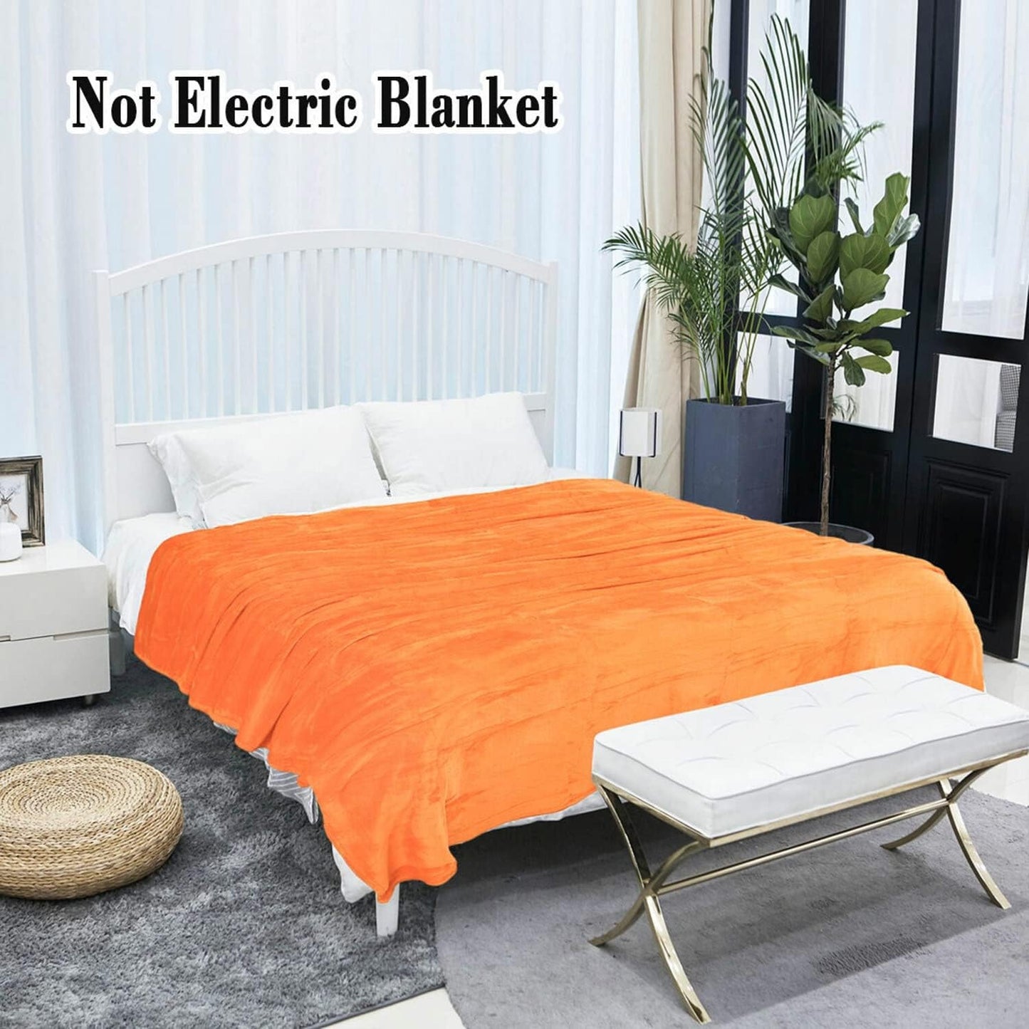 Zoekkaart Gezellige dekendeken sprei Zachte en warme fleecedeken als bankdeken Sofadeken Woonkamer- en knuffeldeken Zachte pluche wollen deken Oranje 150X200Cm Bedden en dekens Besuche den uxcell-Store