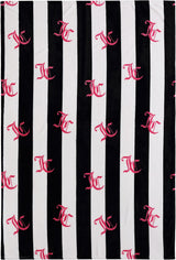 Juicy Couture Cabana pluche deken, 127,7 x 178,8 cm, luxe pluchen deken van microvezel voor maximaal comfort en gezellige warmte Juicy Couture bedden en dekens