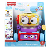 Fisher-Price 4-in-1 leerrobot Linus voor baby's en peuters, speelgoed vanaf 6 maanden - Duitssprekend, HCK39 Babyspeelgoed Naty Shop