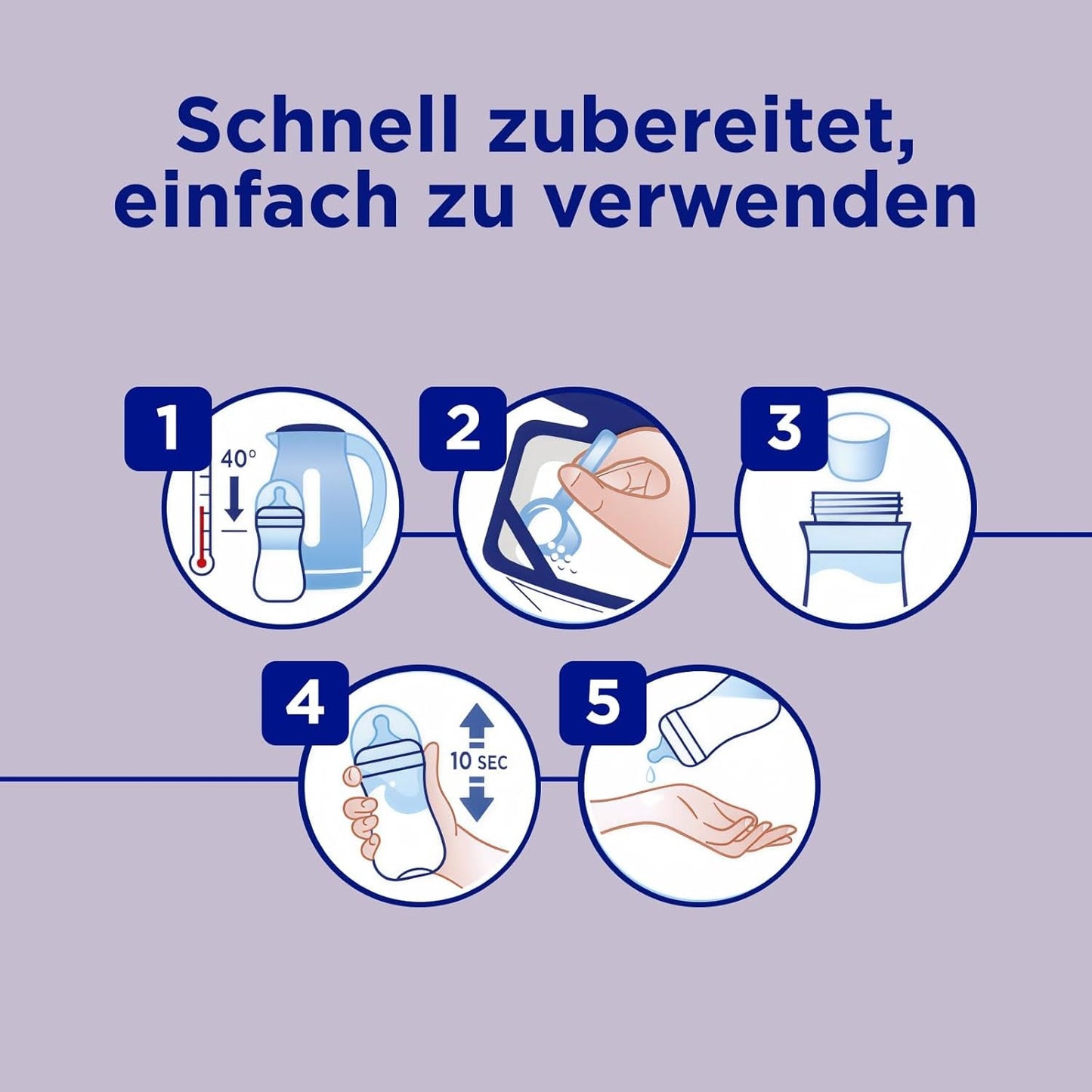 Aptamil HA 1 - Zuigelingenvoeding vanaf de geboorte, met DHA, lactosevrij, palmolievrij, babyvoeding, melkpoeder, 1 x 800 g