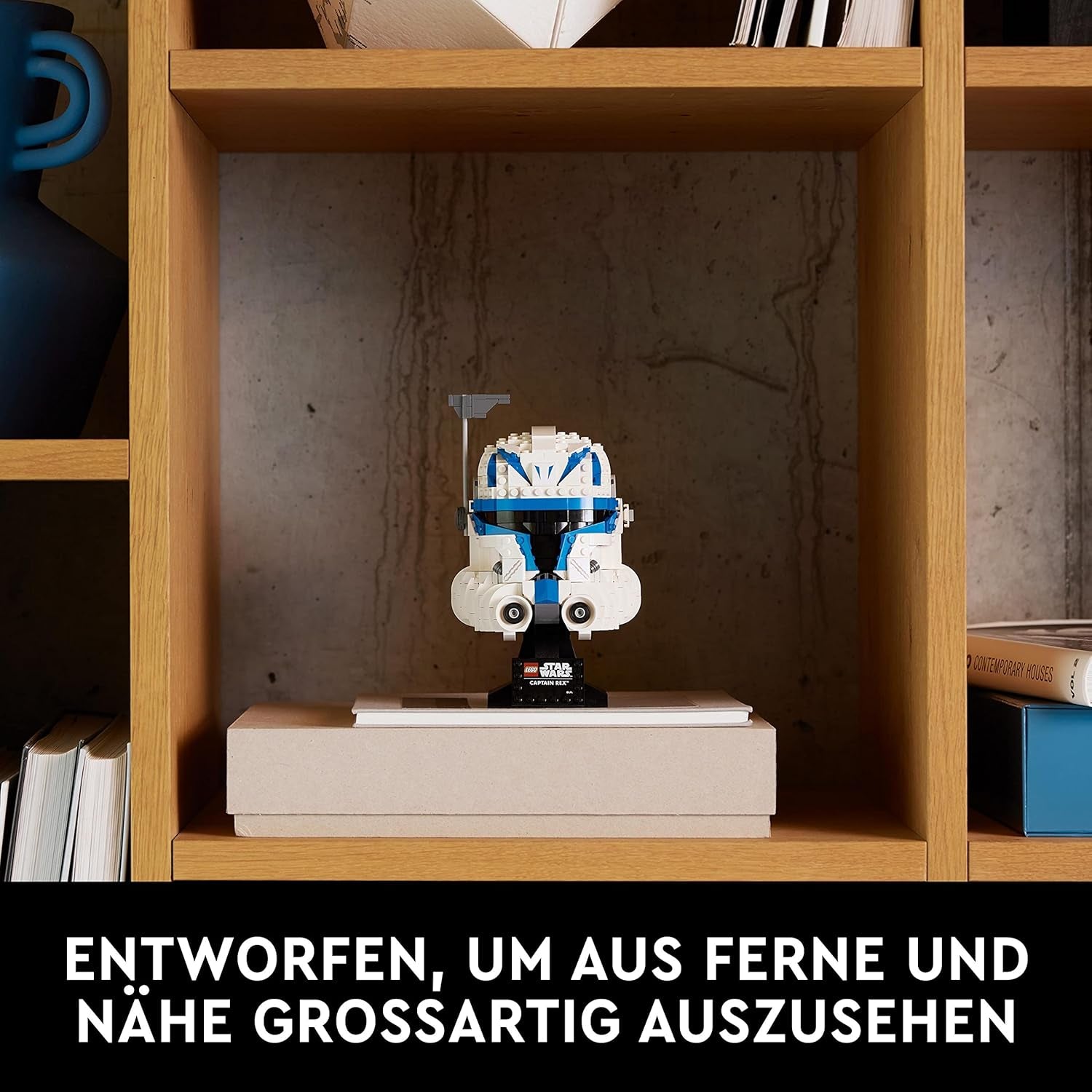 LEGO 75349 Star Wars Captain Rex helmset Clone Wars verzamelmodel 2023-serie Souvenir- en cadeau-idee Bouwsets Bekijk de LEGO-Store