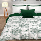 PETTI Artigiani Italiani - Winterquilt, Winterquilt, Eenvoudige quilt, Dubbelzijdig, Monocolor en digitaal printen, 100% hypoallergene microvezel, Made in Italy