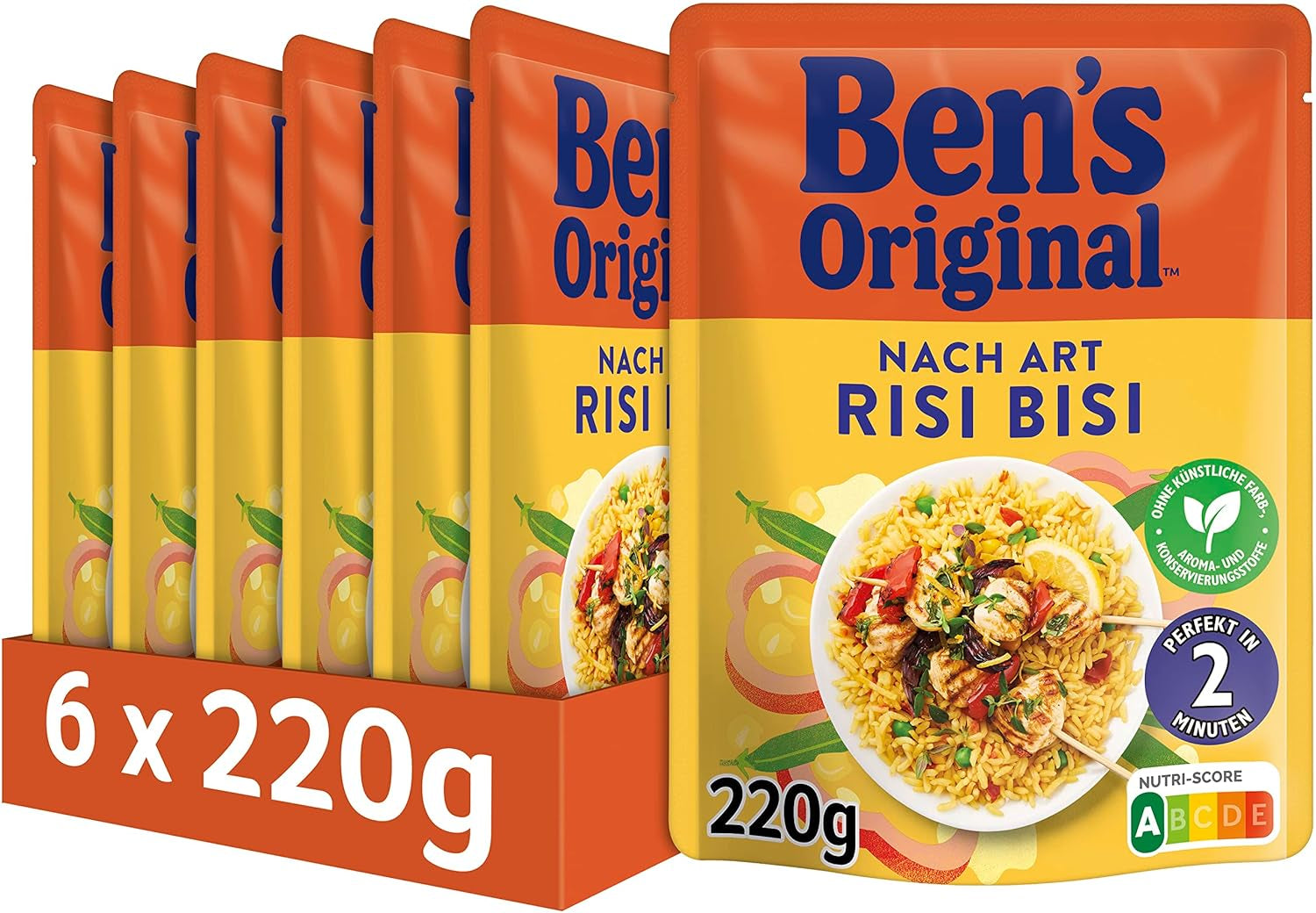 BEN'S ORIGINAL™ Mexicaanse expressrijst 6 x 220 g