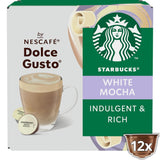 STARBUCKS Witte Mokka van Nescafé Dolce Gusto Kaffeekapseln 6 x 12 (72 Kapseln)