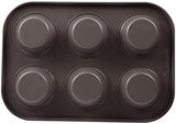 BERGNER BAKING LOVERS - Set Von 2 X 6 Cup Muffinformen - Kohlenstoffstahl Mit Ilag Essential, PFOA Frei, Leicht Zu Reinigen Vormen en bakplaten Naty Shop