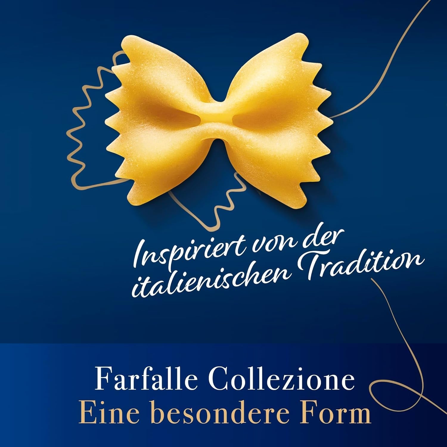 Barilla Collezione Farfalle Pasta gemaakt van hoge kwaliteit durumtarwe, altijd al dente, (1 x 500 g)