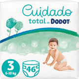 Total Care luiers, maat 3, 46 luiers, zachte huidbescherming, met plantaardige materialen