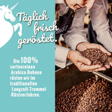 Blank Roast - EINZIG - 1kg - Kaffeebohnen kafeinfrei - 100% Arabica aus Peru - schonend & umweltfreundlich entkoffeiniert - säurearm mit voller Crema - ideaal voor jede Zubereitungsart