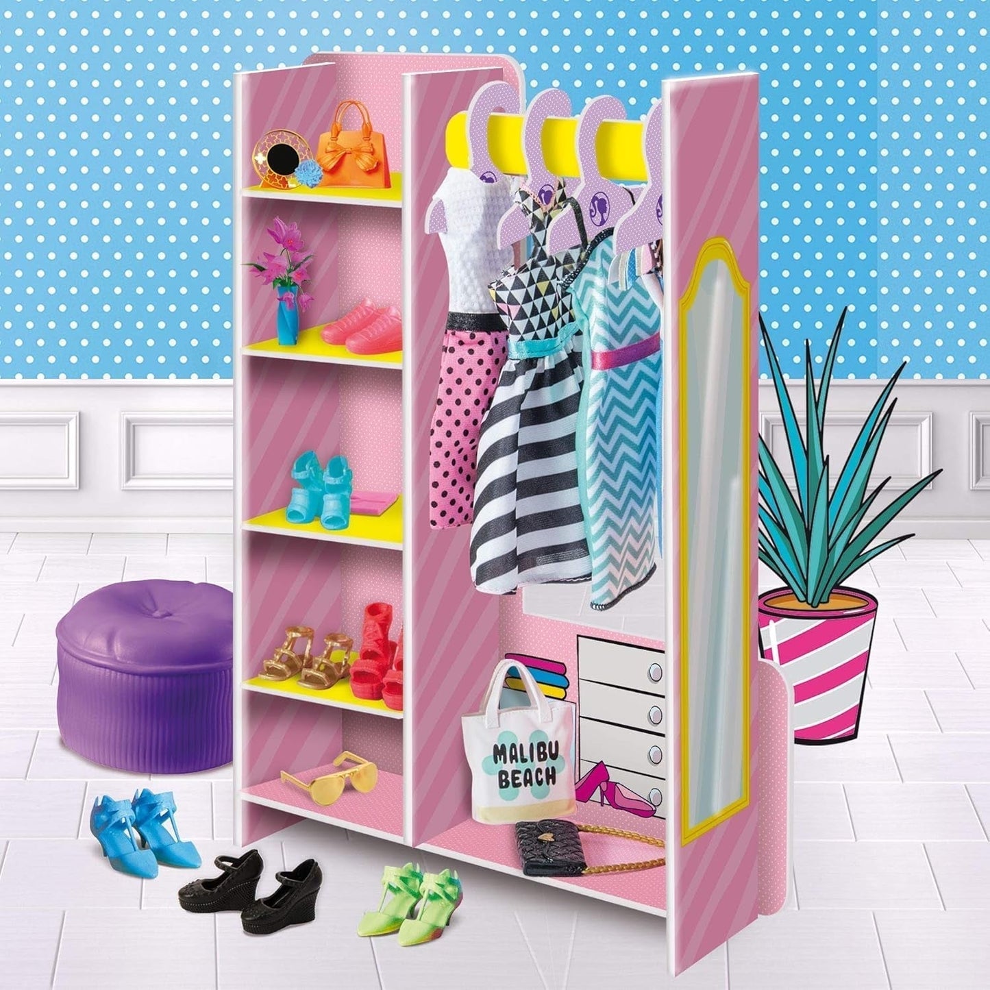 Lisciani 76918 Barbie Fashion Boutique poppenhuizen Naty Shop