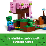 LEGO Minecraft Kersenbloesemboomgaard Speelgoedtuin om te ontdekken met Sunny, Sniffer, Zombie en Bijen Gamercadeau voor jongens en meisjes vanaf 8 jaar 21260 Bouwsets Beuche in LEGO-Store