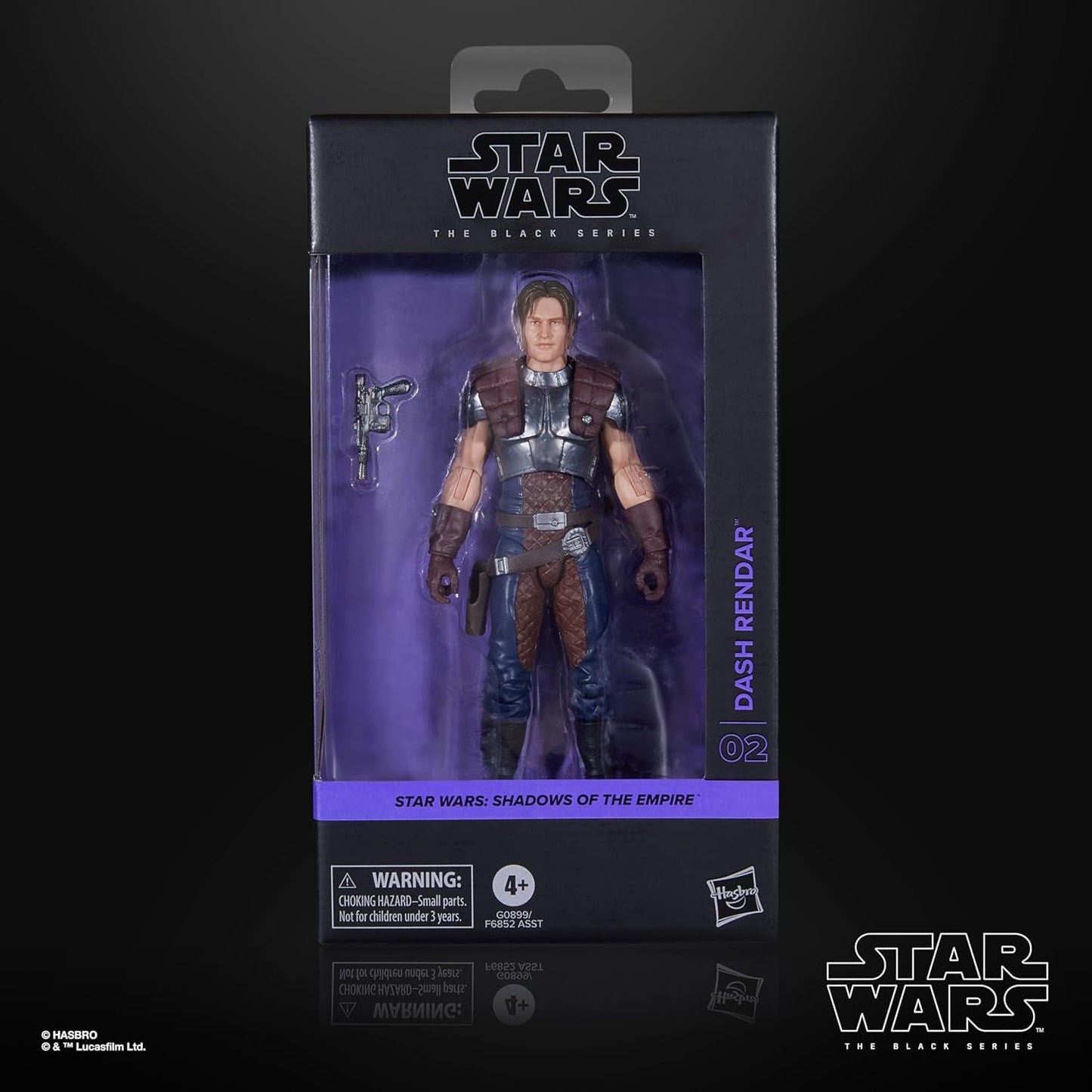 Star Wars Black Series Dash Rendar, Star Wars: Shadows of the Empire verzamelfiguur (15 cm) Actiefiguren Naty Shop
