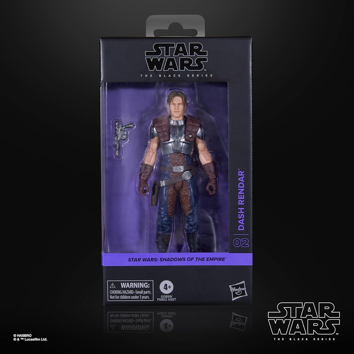 Star Wars Black Series Dash Rendar, Star Wars: Shadows of the Empire verzamelfiguur (15 cm) Actiefiguren Naty Shop