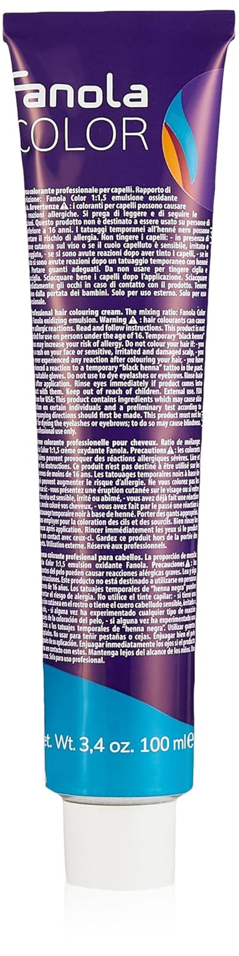 Fanola crema colore Kleurcrème 7.0 Blond, 100 ml