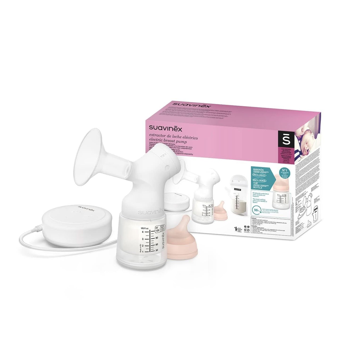 Elektrische melkpomp Suavinex Link Accessoires Voeding en borstvoeding Bebe Naty Shop