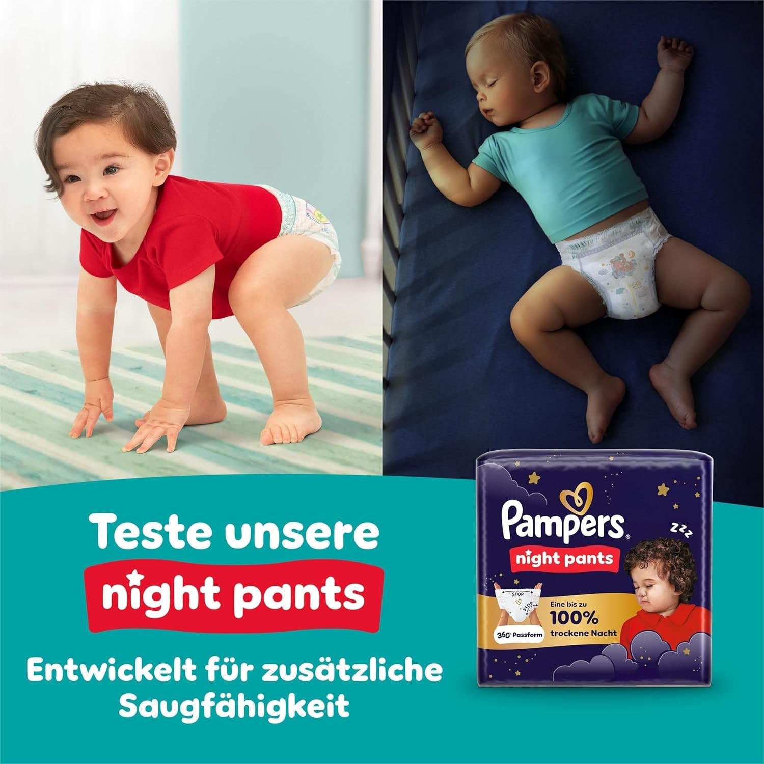 Pampers Baby-Dry Pants Größe 5, 160 Stück, 11kg-17kg, 360° auslaufsichere Geschikt voor dag en nacht