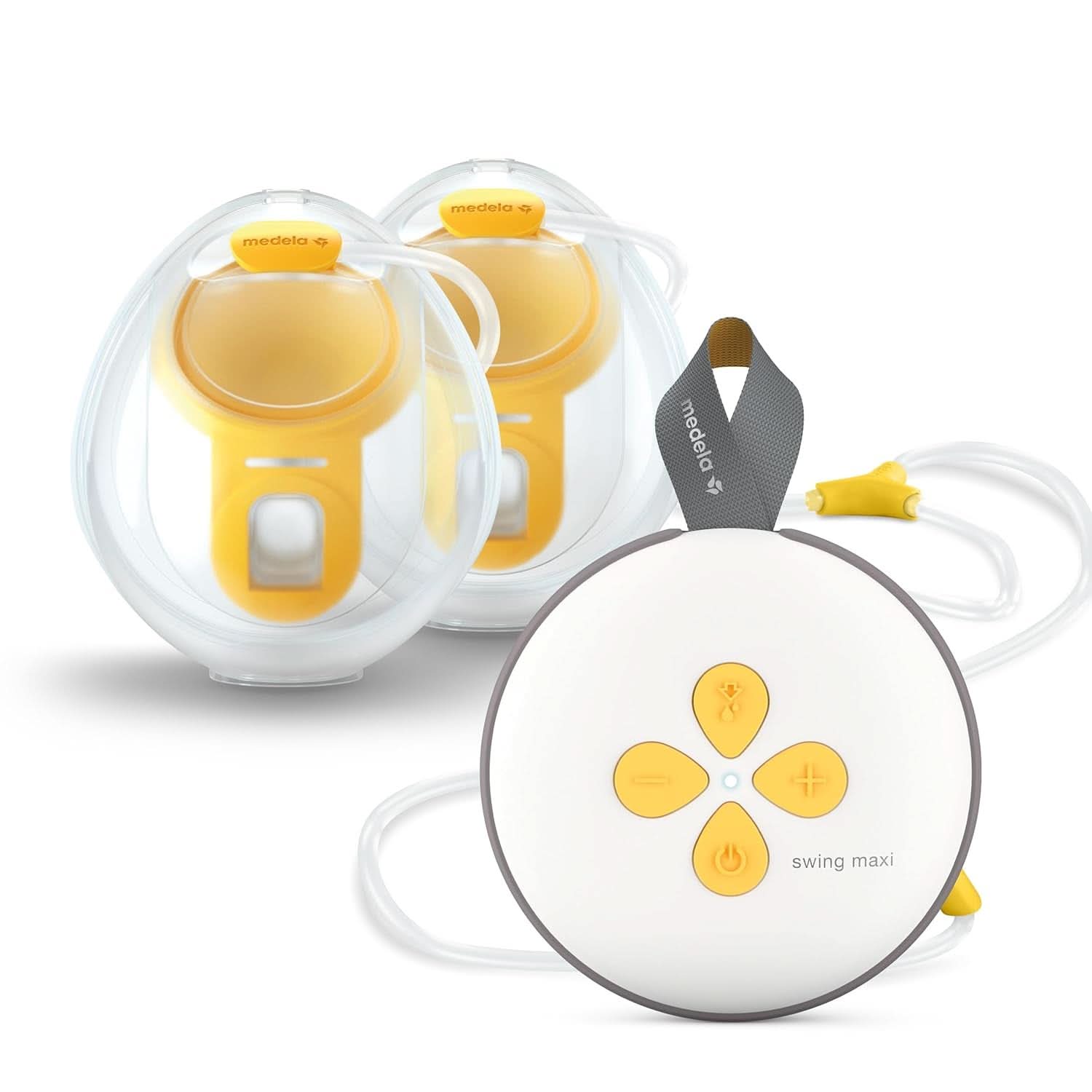 Medela Swing Maxi dubbele elektrische kolf - oplaadbaar via USB Accessoires Voeding en borstvoeding Bebe Naty Shop Swing Maxi Handsfree