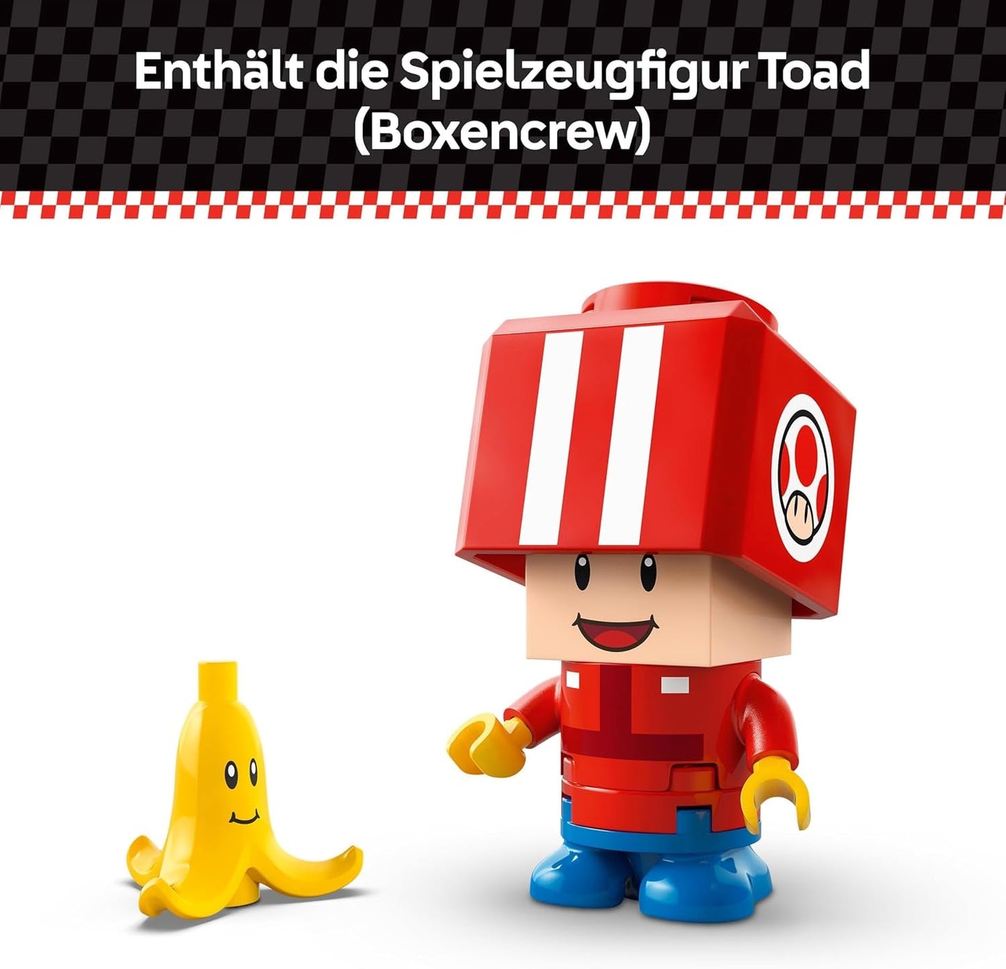 LEGO Super Mario: Mario Kart - Standaardkart, Nintendo-collectie, cadeau voor kinderen, laat jongens, meisjes en gamers vanaf 7 jaar zelfstandig spelen, avontuurlijk speelgoed met padfiguur 72032 Bouwsets Besuche in LEGO-Store