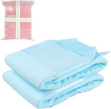 CutiePlusU luiers voor volwassenen, droog oppervlak, maximaal absorptievermogen 's nachts, wegwerpincontinentieluier - blauw, roze, wit, 3 stuks (medium 71-96cm)