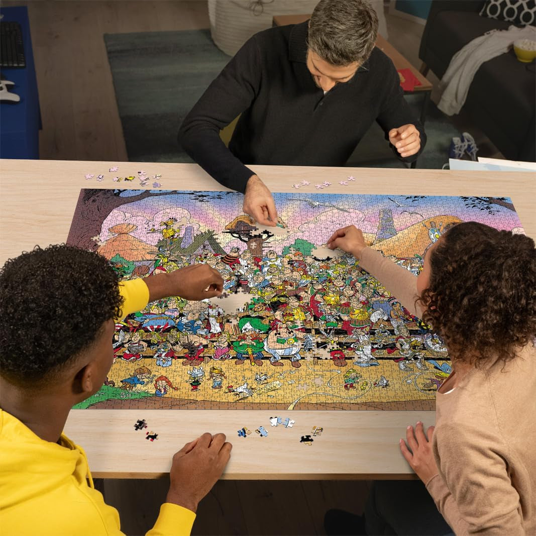 Ravensburger - Puzzel voor volwassenen - Puzzel van 3000 stukjes - Universum van Asterix - Volwassenen en kinderen vanaf 14 jaar - Hoogwaardige puzzel gemaakt in Europa - Stripfiguren - 14981 Puzzel Naty Shop