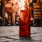 DEAD OR ALIVE DIAVOLO – Extra donkere espresso – 100% Robusta – Extreem sterk – Lage zuurgraad – Stabiele room – Hele bonen 1kg – Napels gebraad