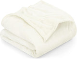 Utopia Bedding Gezellige fleecedeken [228x228 cm, grijs] Zacht, licht, warm en pluizig deken Comfortabel en ademend deken voor slaapbank, bank, bedden en dekens Besuche den Utopia Bedding-Store Ivoor 228x167 cm
