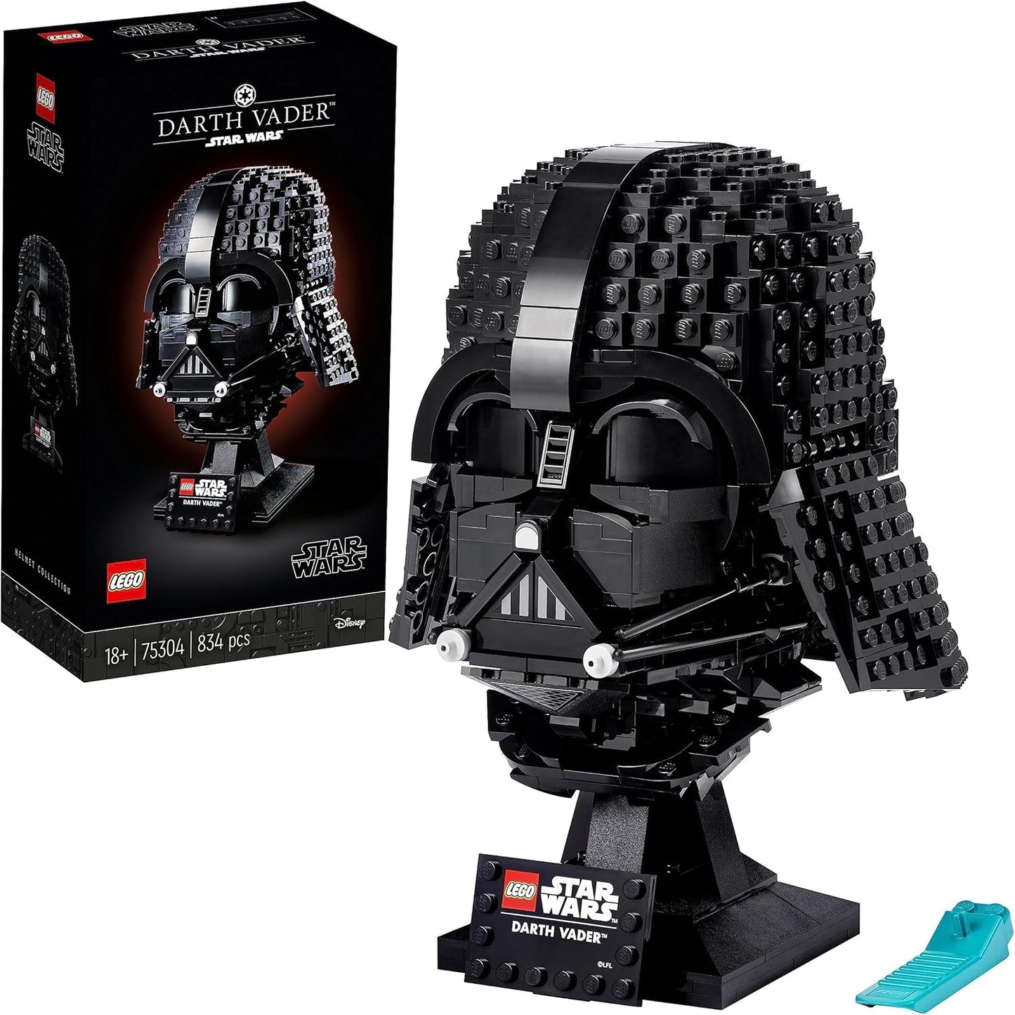LEGO Star Wars Darth Vader Helm-bouwset voor volwassenen, cadeau-idee voor mannen, vrouwen, hem of haar, verzamelmodel om te bouwen en tentoon te stellen 75304 Bouwsets Bekijk de LEGO-winkel