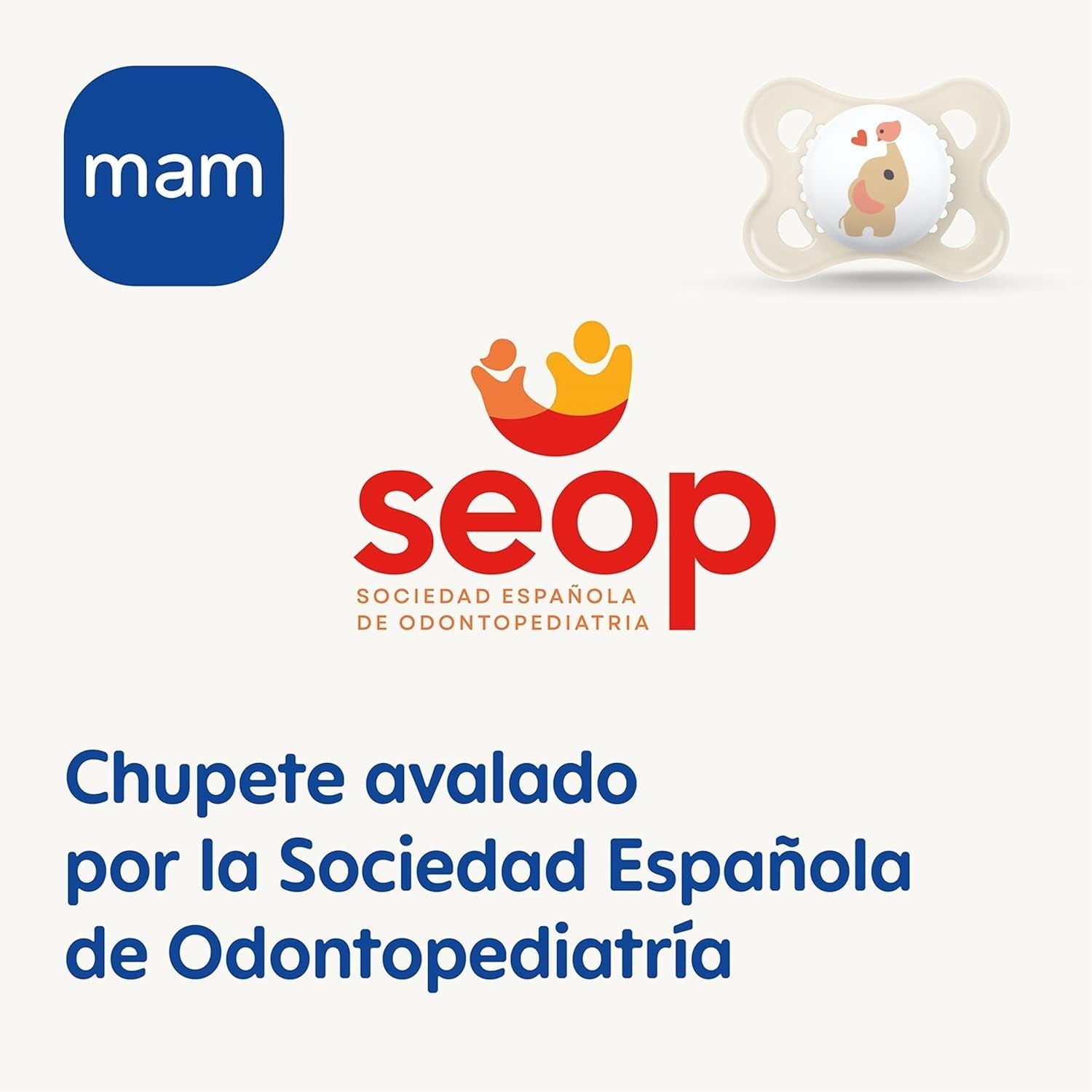 MAM Clip It Fopspeen! Broach & Original S226 Skinsoft™ siliconen, ultrazacht, voor baby's vanaf 0+ maanden
