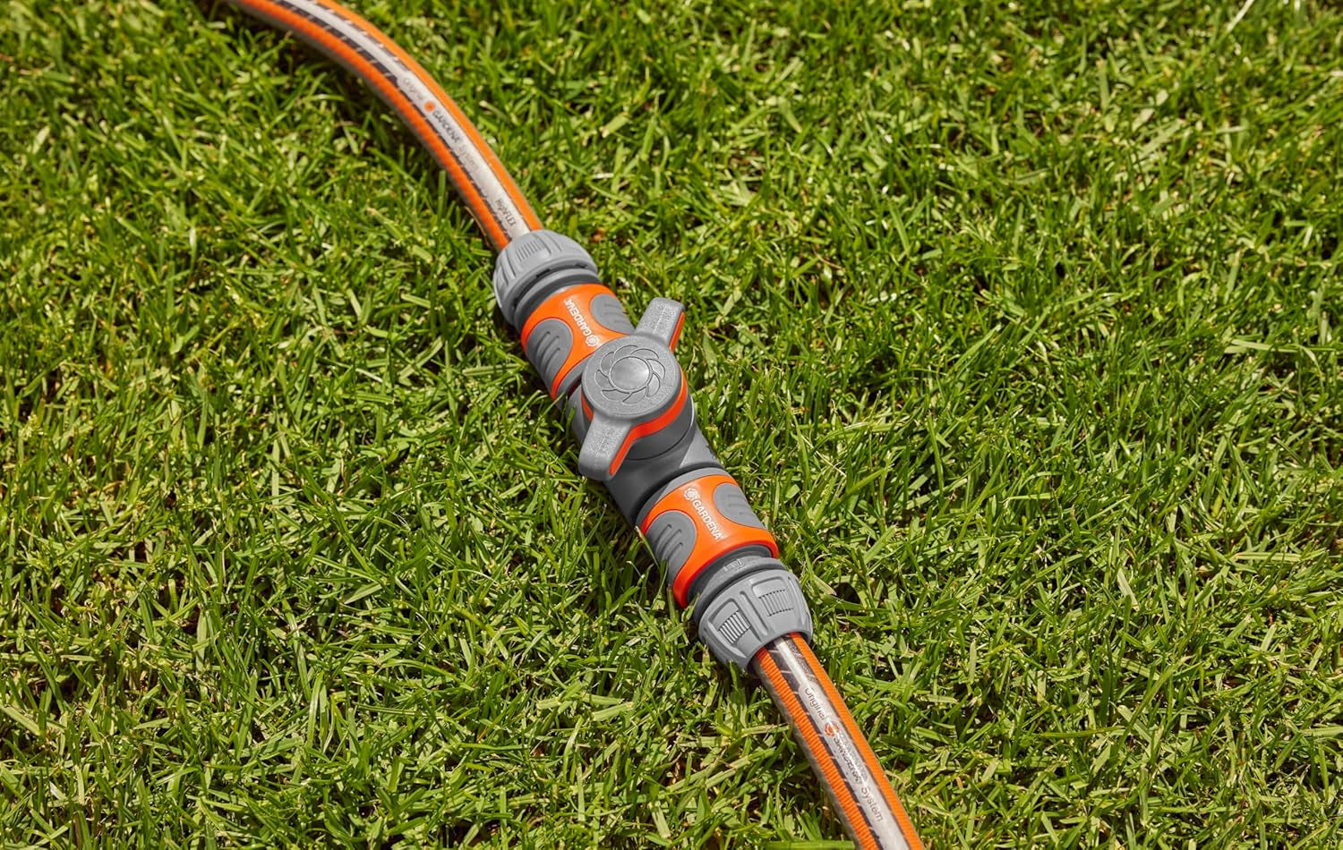 Gardena Koppeling met Regelventiel, Grijs, Oranje