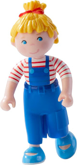 HABA 303672 - Kleine vriendjes - Conni | Schattige minipop vanaf 3 jaar | Duurzame plastic opvouwbare pop voor langdurig speelplezier | Cadeau voor alle fans van Conni Papusi Naty Shop