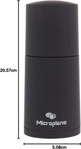 Microplane Kruidenmolen Zwart voor Nootmuskaat, Kaneel, Tonkabonen, Lange Peper en Andere Droge Kruiden Malen en Grinders Naty Shop