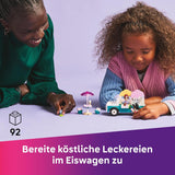 LEGO Friends Heartlake City IJscowagen Fantasiespelset 2 figuren en een konijntje Bouwset 4 jaar oude meisjes Speelgoedfiguur Minifiguur Bouwspeelgoed 42644 Bouwsets Bekijk de LEGO-Store