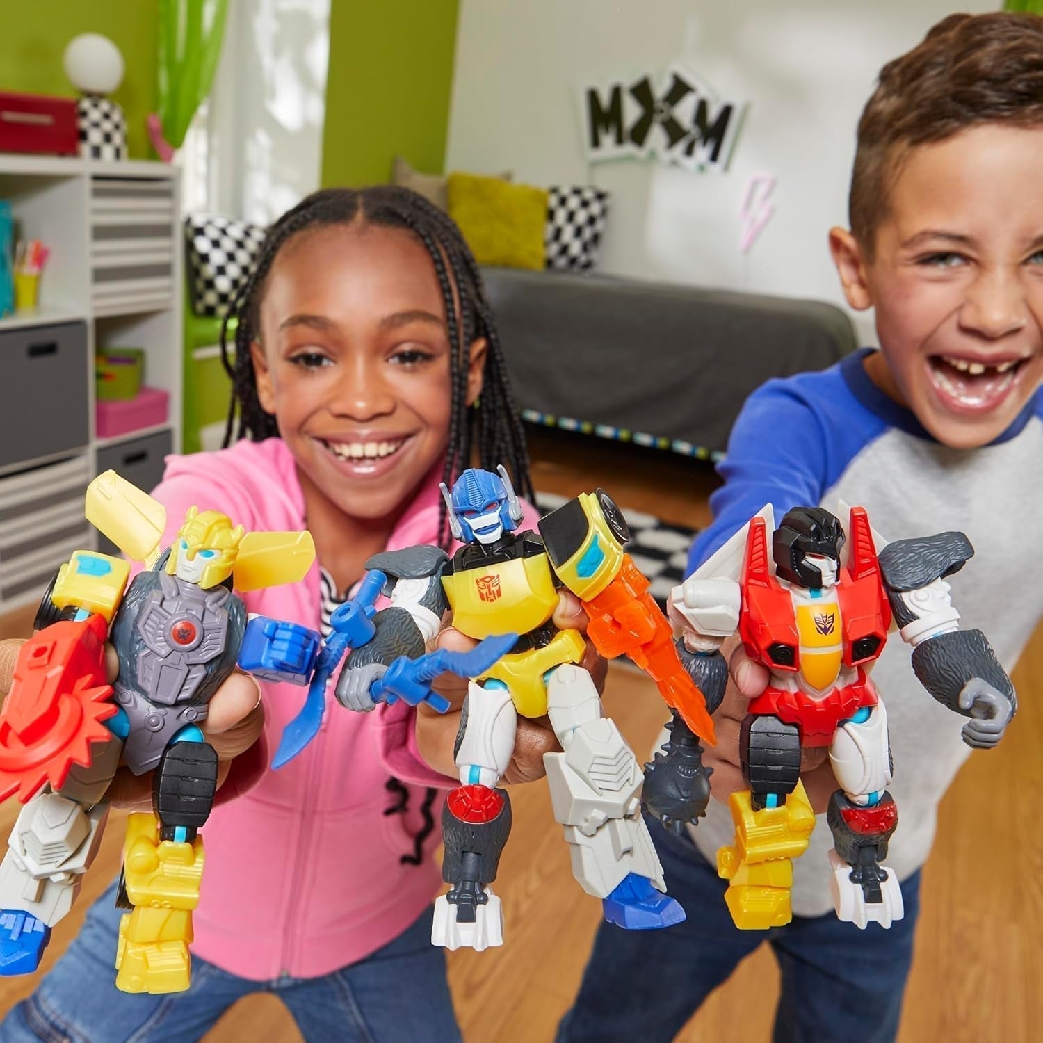Transformers Mixmashers Starscream Aanpasbare actiefiguren en accessoires Actiefiguren Naty Shop